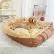 Orthopedic Plush Pet Bed Ultra Soft Supportive Design