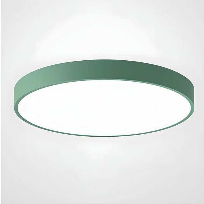 Ultra-Thin Gold LED Ceiling Light, Modern Round Flush Mount