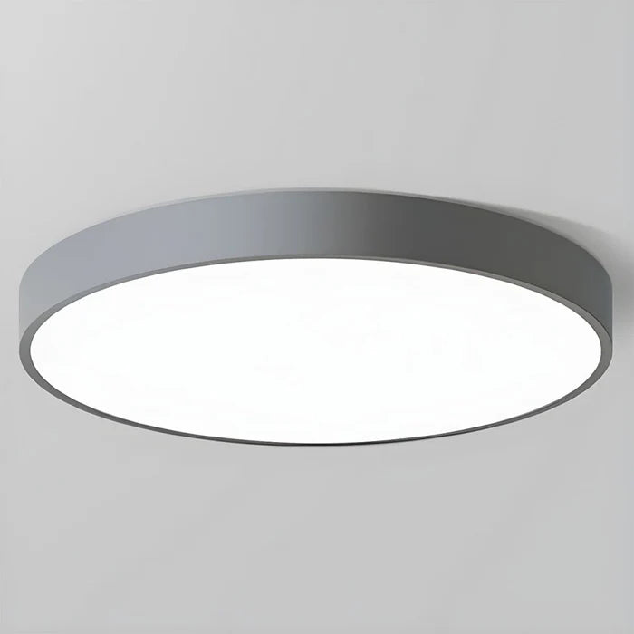 Ultra-Thin Gold LED Ceiling Light, Modern Round Flush Mount
