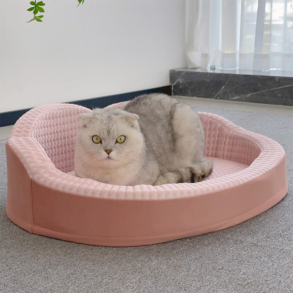 Cloud Shaped Cooling Reversible Pet Bed Washable Non Slip