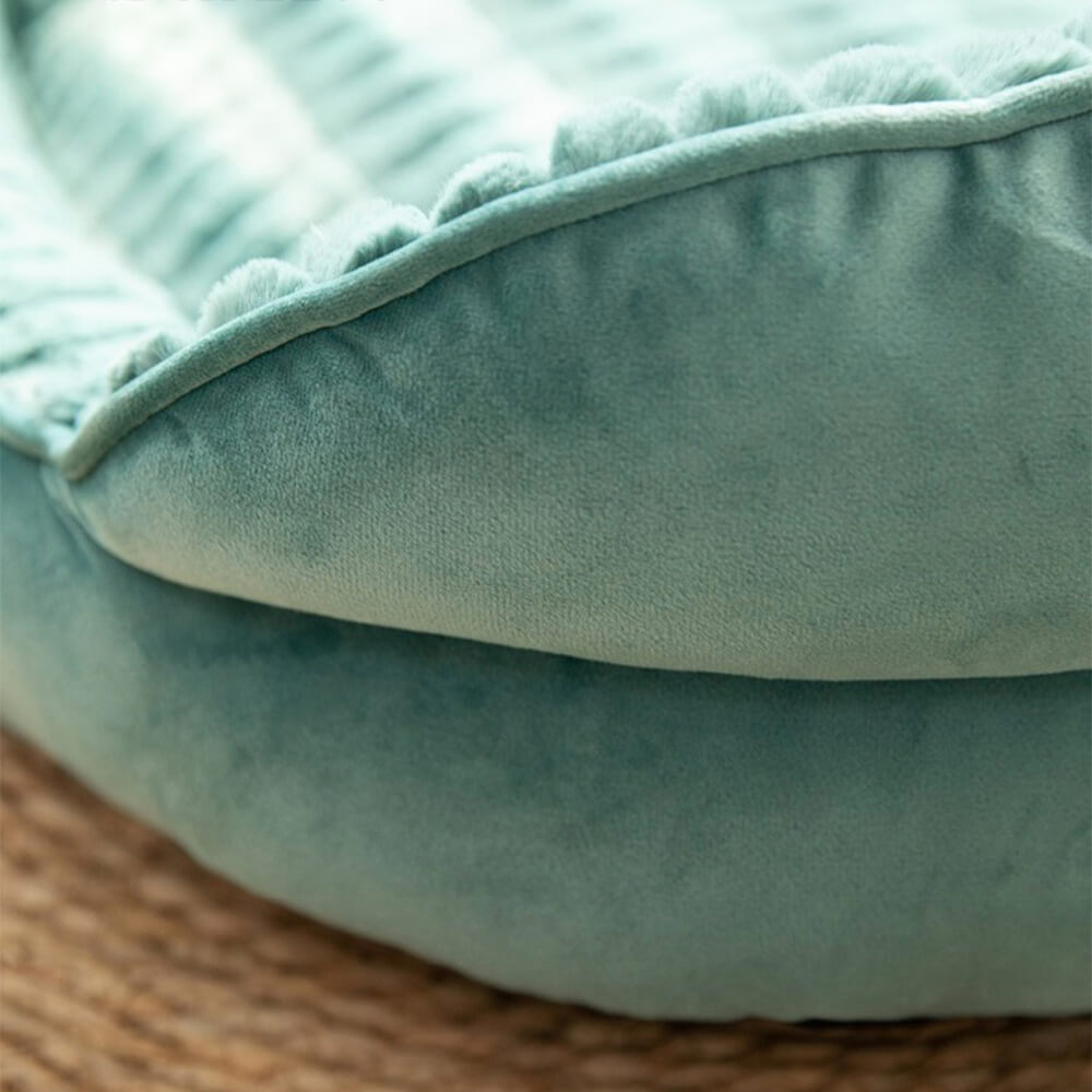 Comfort Round Nest Orthopedic Support Warm Dog Cat Bed