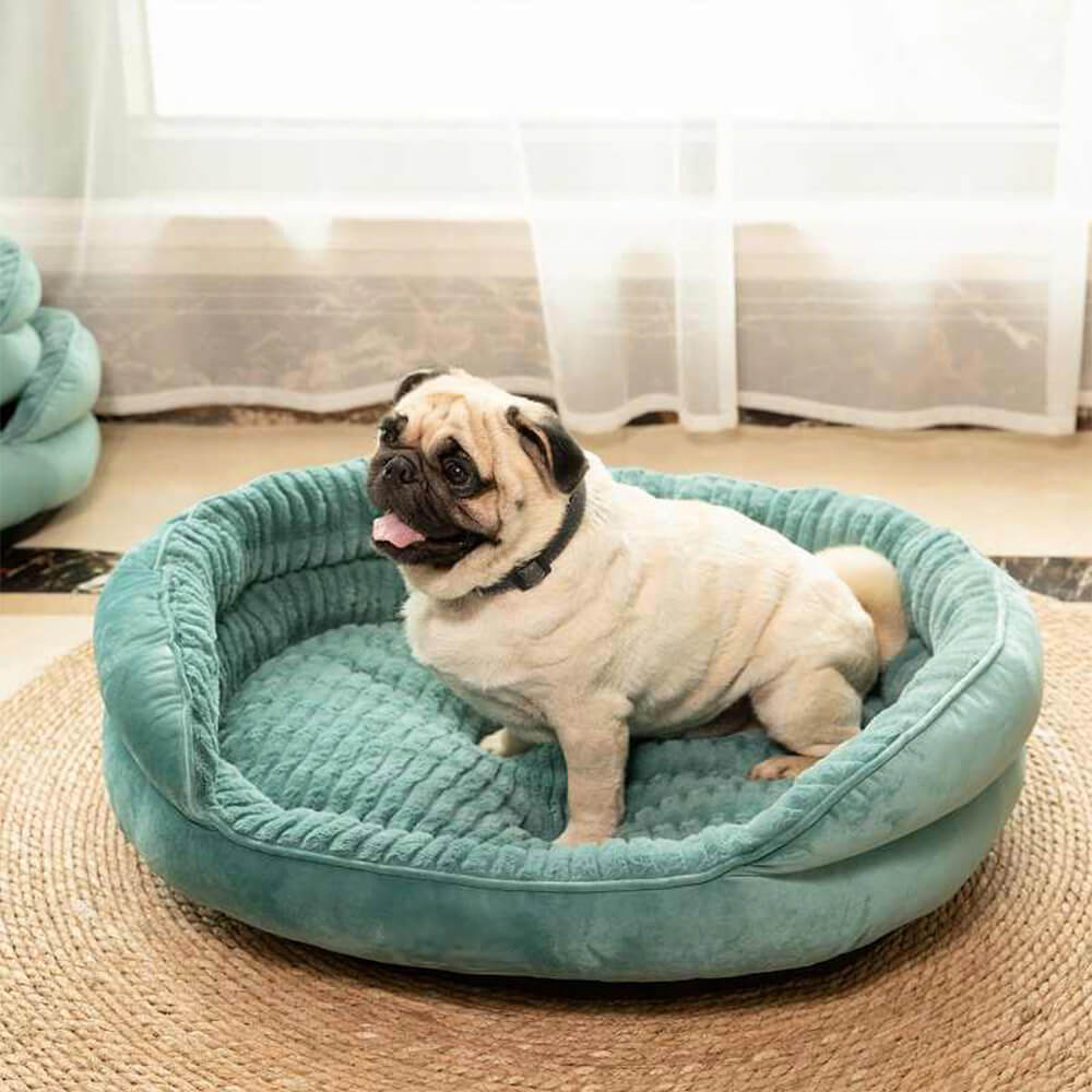 Comfort Round Nest Orthopedic Support Warm Dog Cat Bed