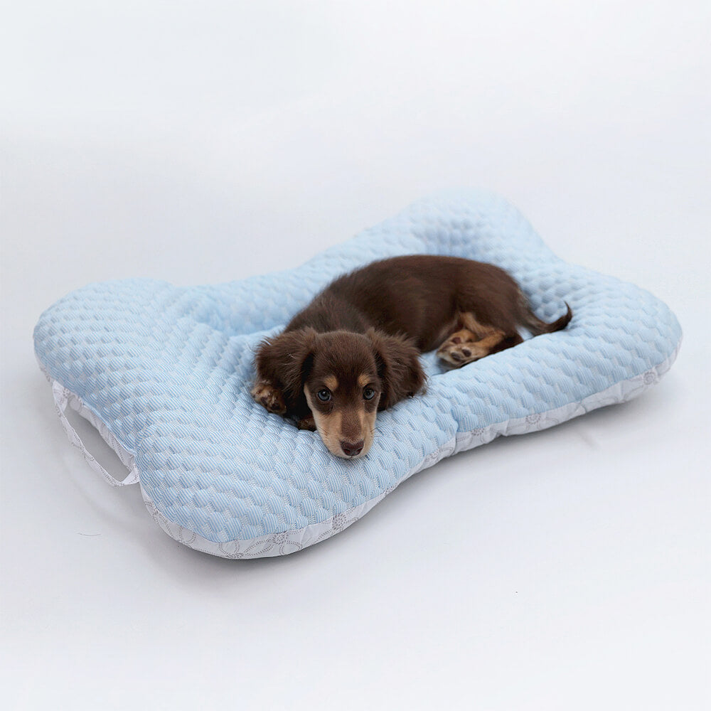 Lightweight Cooling Dog Bed with Breathable Design and Support