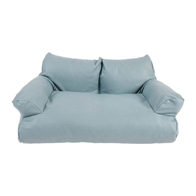 Faux Leather Anti-Scratch Cozy Dog Sofa Bed with Comfort