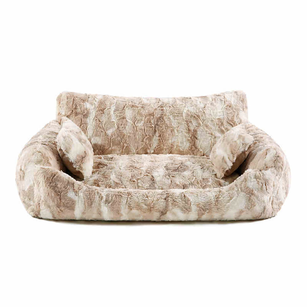 Modern Marble Warm Orthopedic Sofa Bed with Plush Velvet