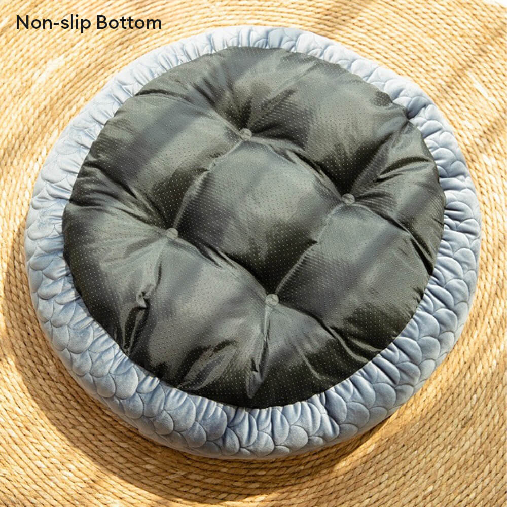 Plush Orthopedic Winter Pet Bed Soft Supportive Cozy Design