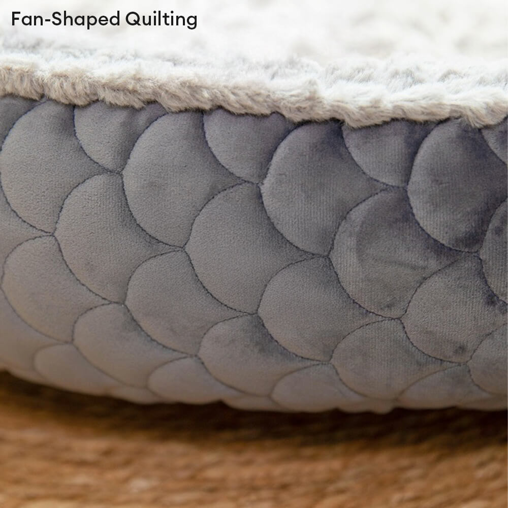 Plush Orthopedic Winter Pet Bed Soft Supportive Cozy Design