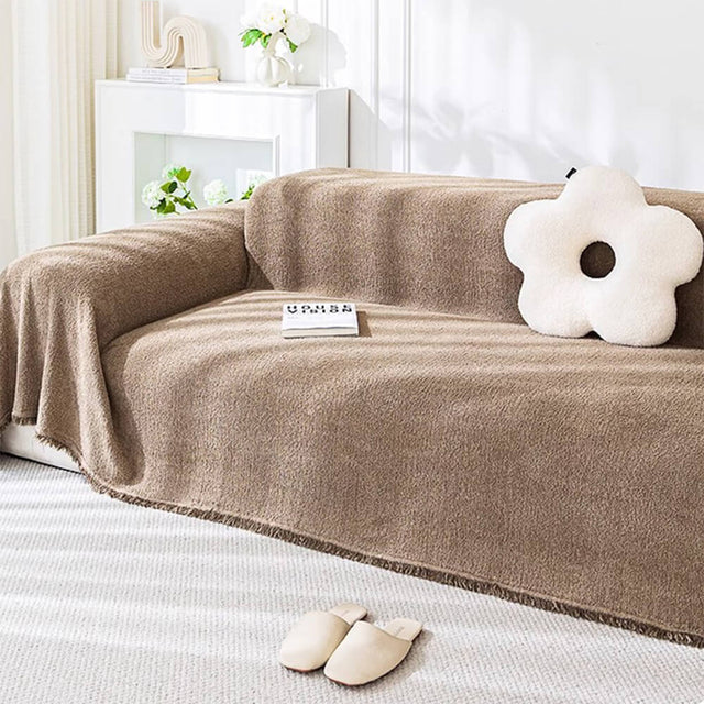 Soft Plush Waterproof Multi-Purpose Sofa Protection Cover