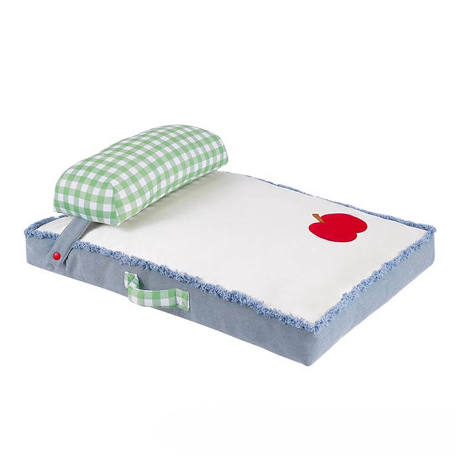 Stylish Durable Denim Pet Mat Comfortable Easy Maintenance