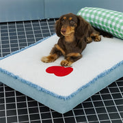 Stylish Durable Denim Pet Mat Comfortable Easy Maintenance