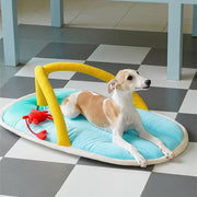 Summer-Themed Pet Bed Playful Comfortable Sandal Design