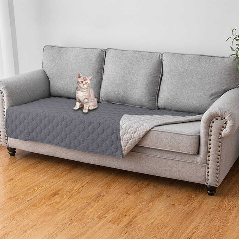 Waterproof & Non-Slip Diamond Quilted Pet Couch Cover