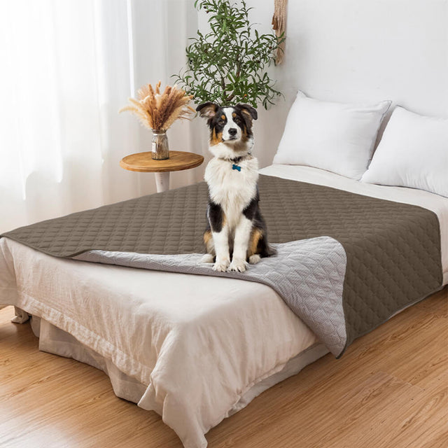 Waterproof & Non-Slip Diamond Quilted Pet Couch Cover