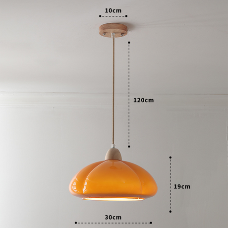 Glass Retro Kitchen Island Ceiling Light 7