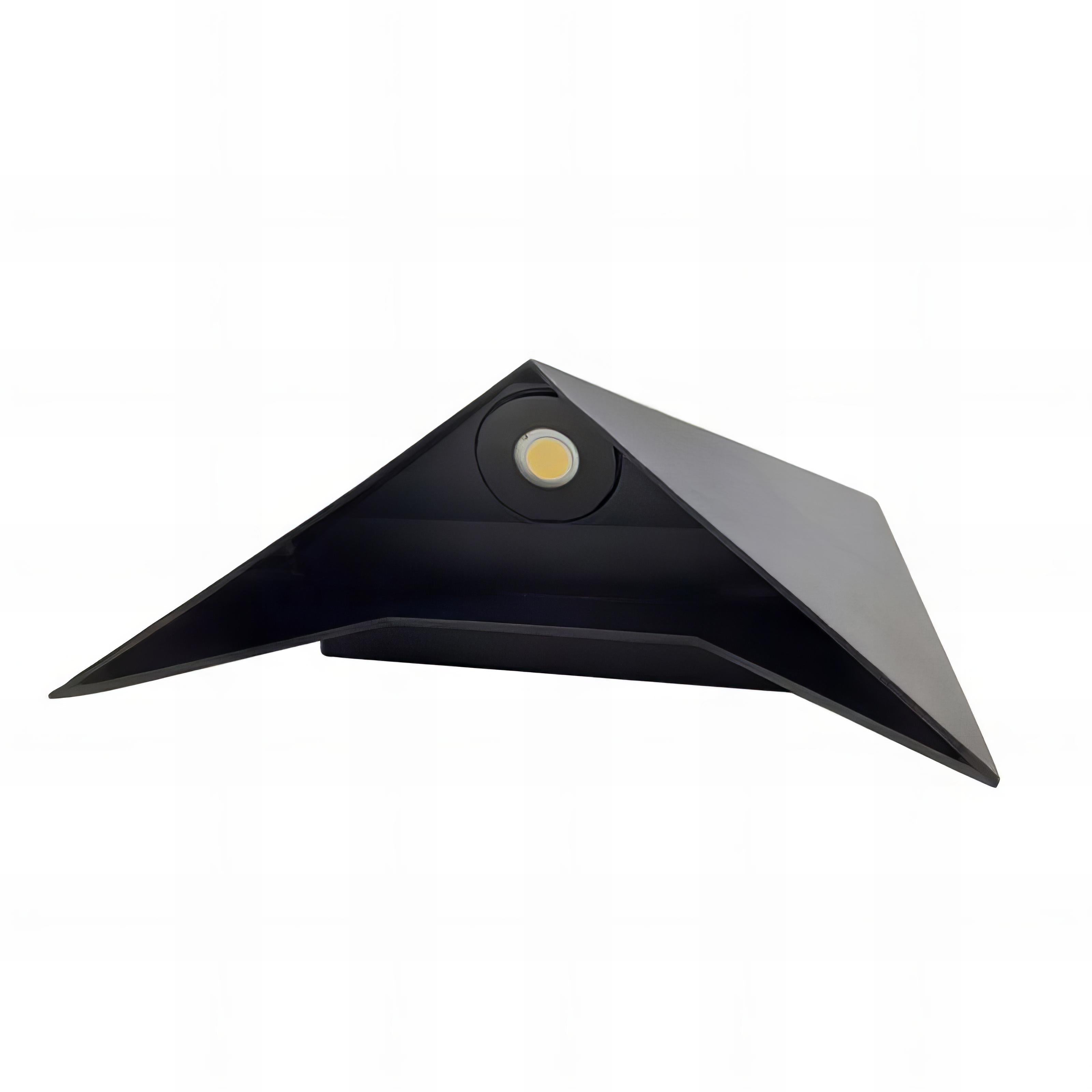 Rayden - Modern Down Outdoor Wall Light in Black or White