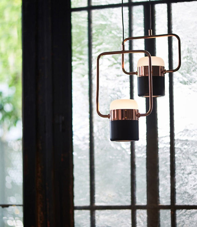 La Scène Chandelier - Nordic Multi-Head LED Pendant Light | Adjustable Suspension, Ideal for Coffee Shops & Dining Rooms