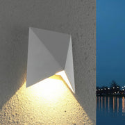 Rayden - Modern Down Outdoor Wall Light in Black or White