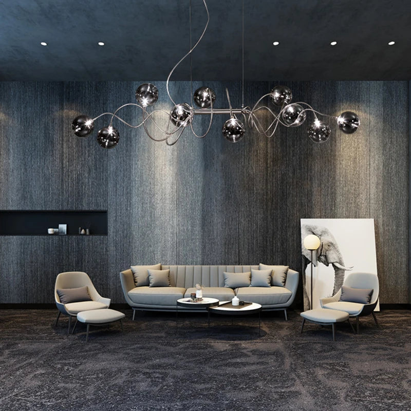 Atom Chandelier – Modern Design, Brilliant Lighting