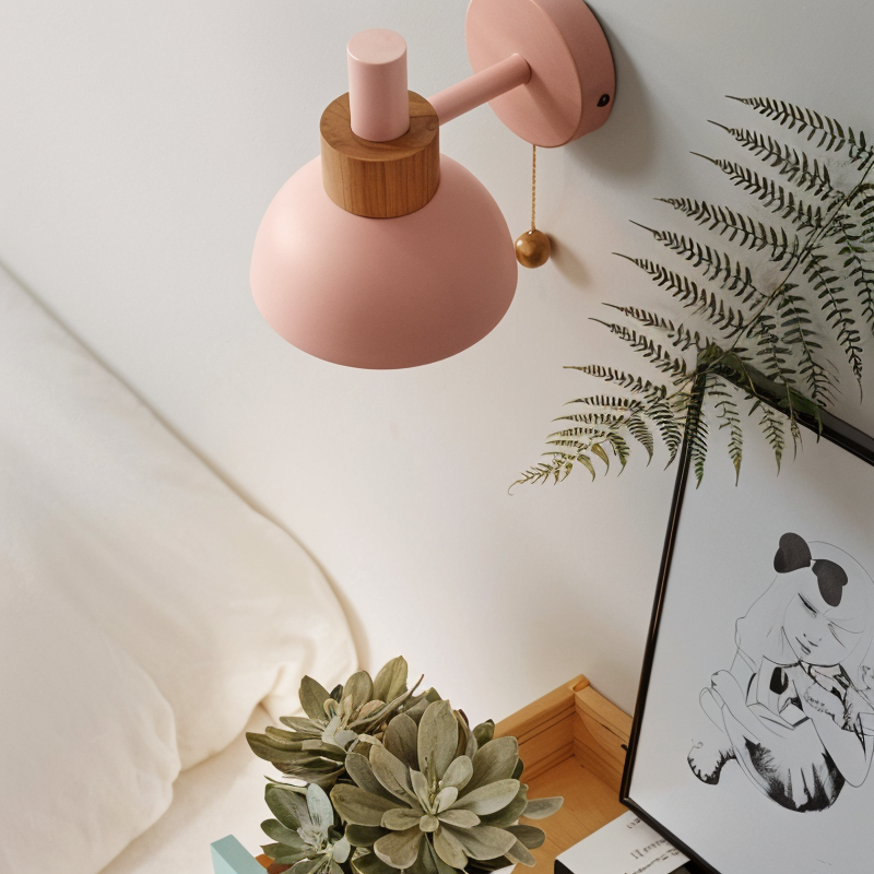 Wooden Pull Lamp-4