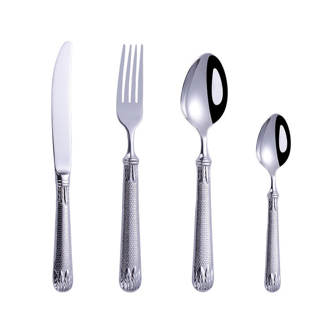  Elnoora Gold Luxury Cutlery Set-5