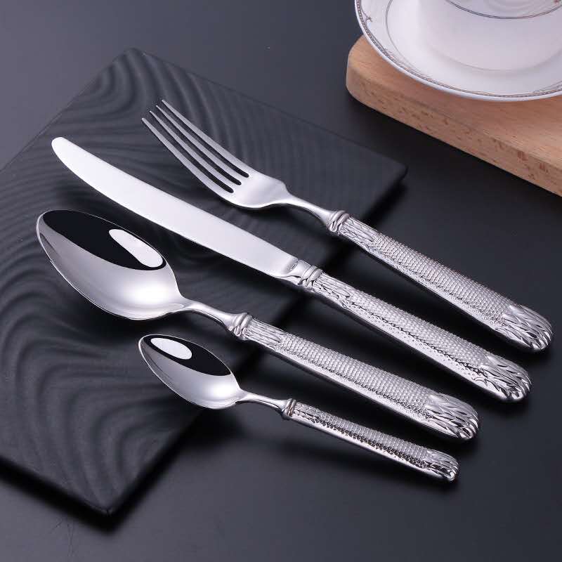  Elnoora Gold Luxury Cutlery Set-4