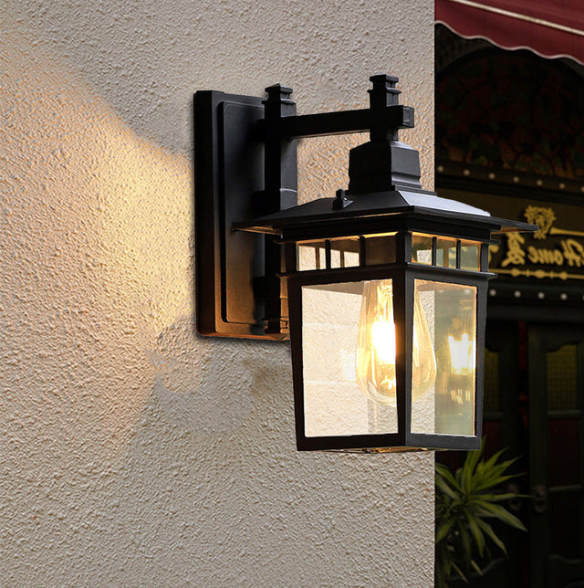 IP44 Rustic Vintage Aluminum Outdoor Wall Lights 2