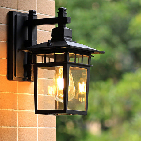 IP44 Rustic Vintage Aluminum Outdoor Wall Lights 5
