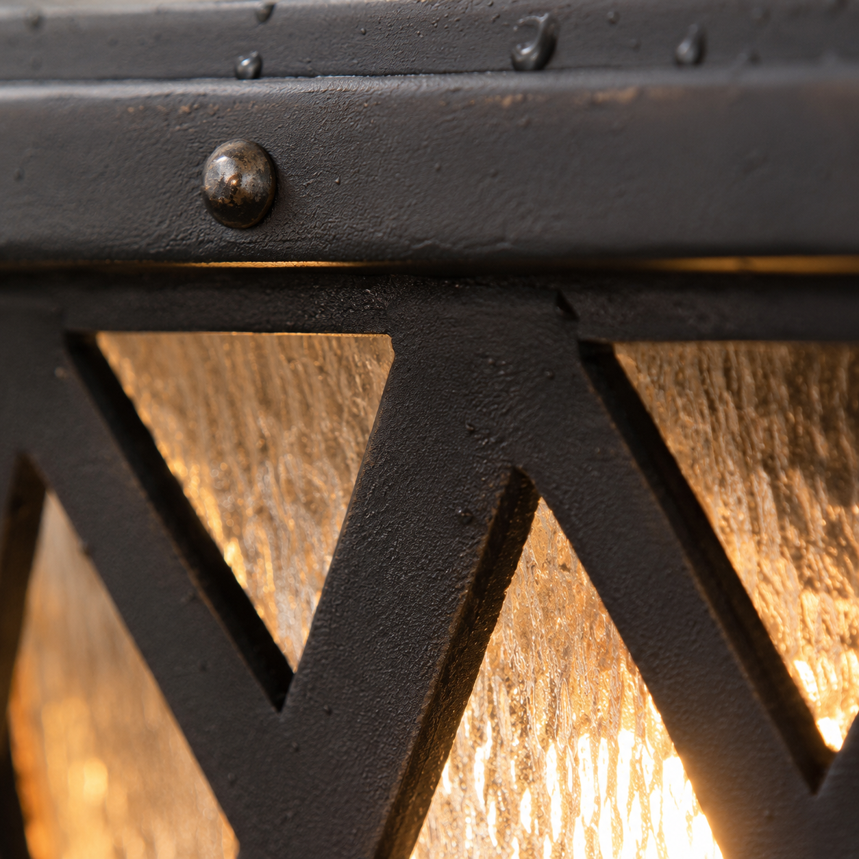 Vintage Outdoor Wall Lantern, Traditional Black Garden Coach Light
