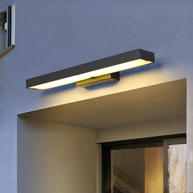 Solstice - Modern Minimalist Linear LED Motion Sensor Outdoor & Garden Wall Light Bar