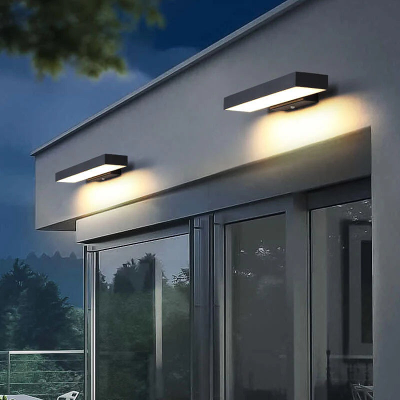 Solstice - Modern Minimalist Linear LED Motion Sensor Outdoor & Garden Wall Light Bar
