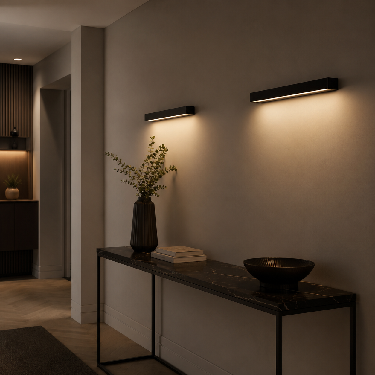 Modern Outdoor Wall Light, Waterproof LED Garden & Porch Sconce