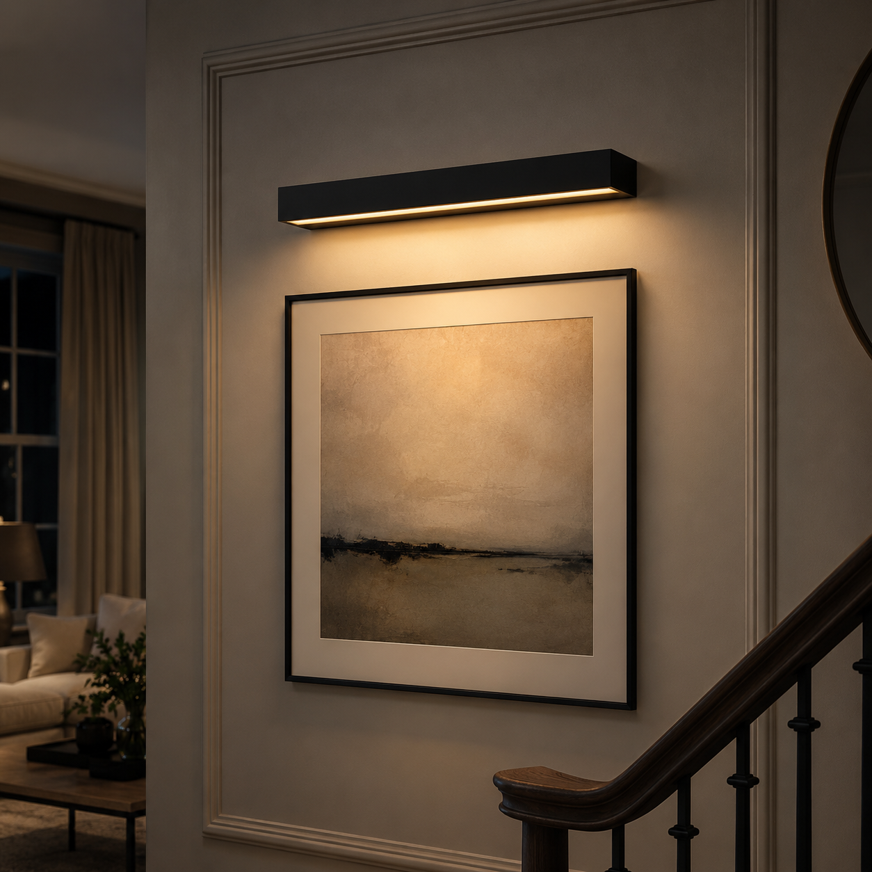 Modern Outdoor Wall Light, Waterproof LED Garden & Porch Sconce
