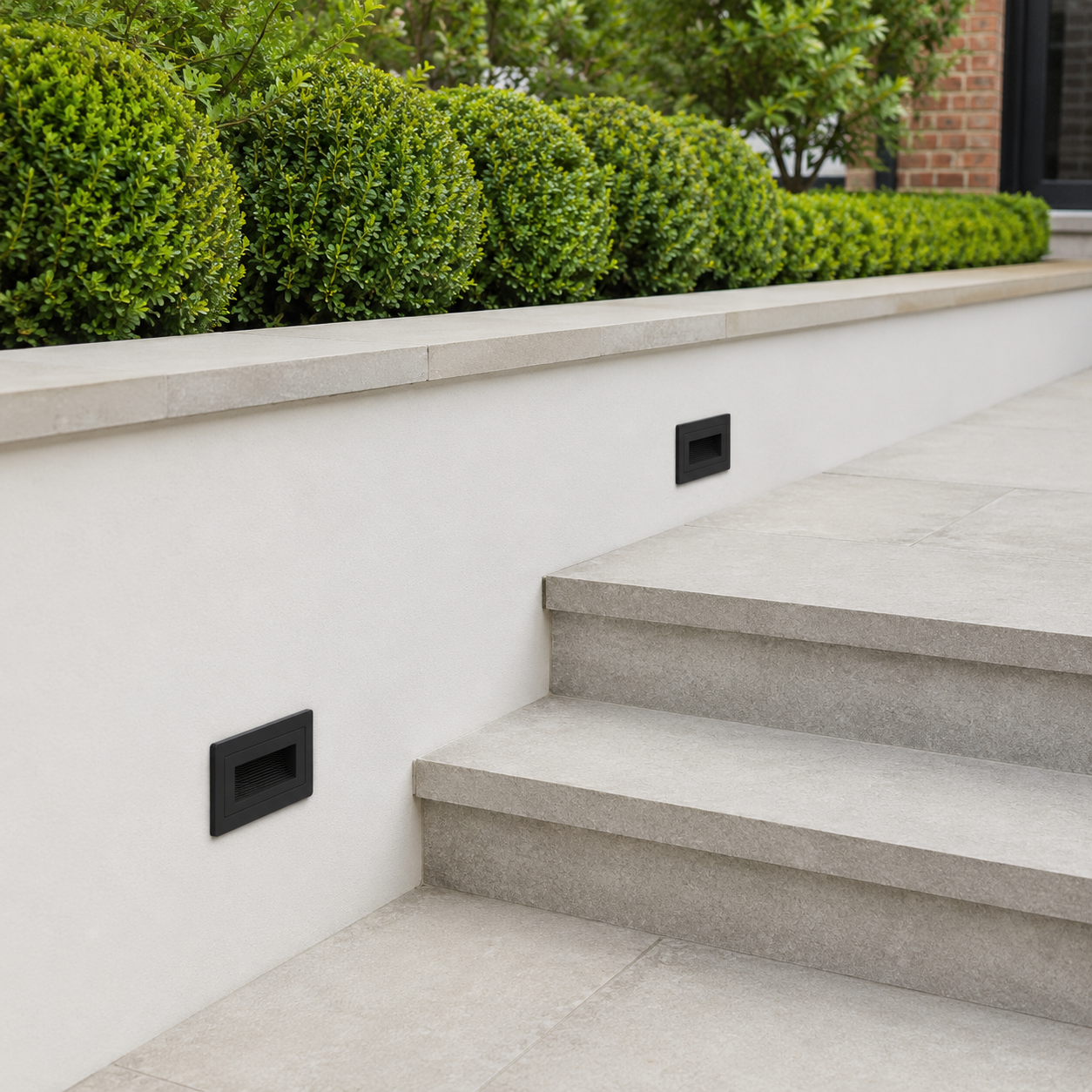 Elian - Recessed LED Step Light, Waterproof Stair & Pathway Wall Light