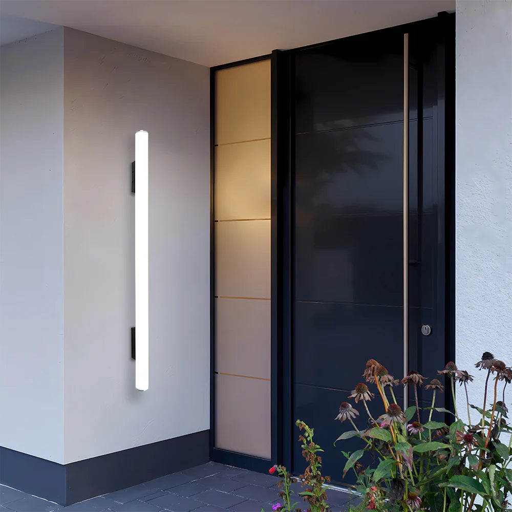 Nordic Outdoor LED Wall Light – IP65 Waterproof Garden Wall Sconce