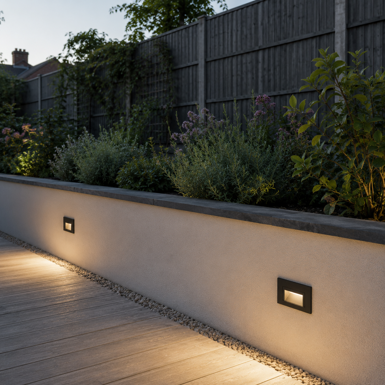 Elian - Recessed LED Step Light, Waterproof Stair & Pathway Wall Light