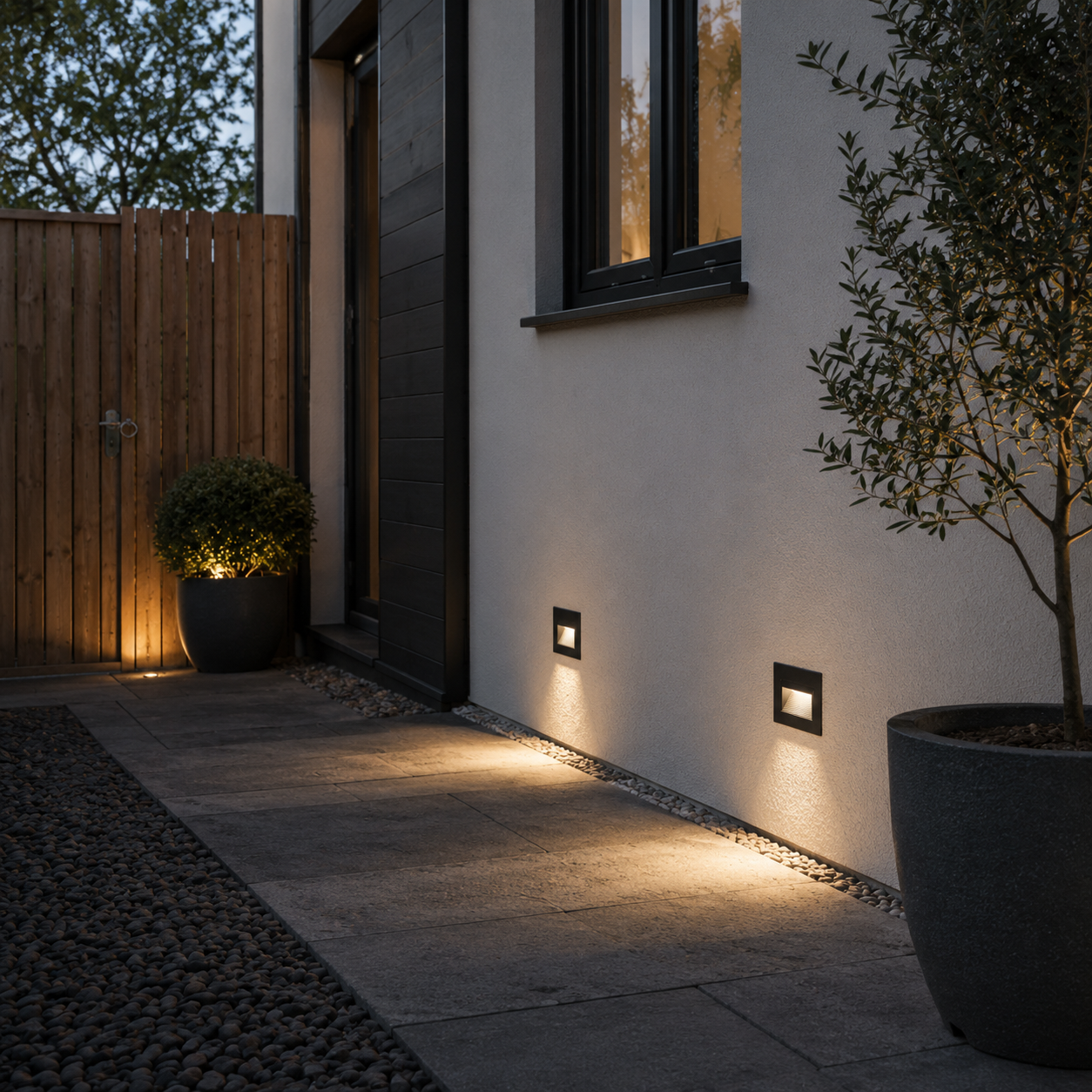 Elian - Recessed LED Step Light, Waterproof Stair & Pathway Wall Light