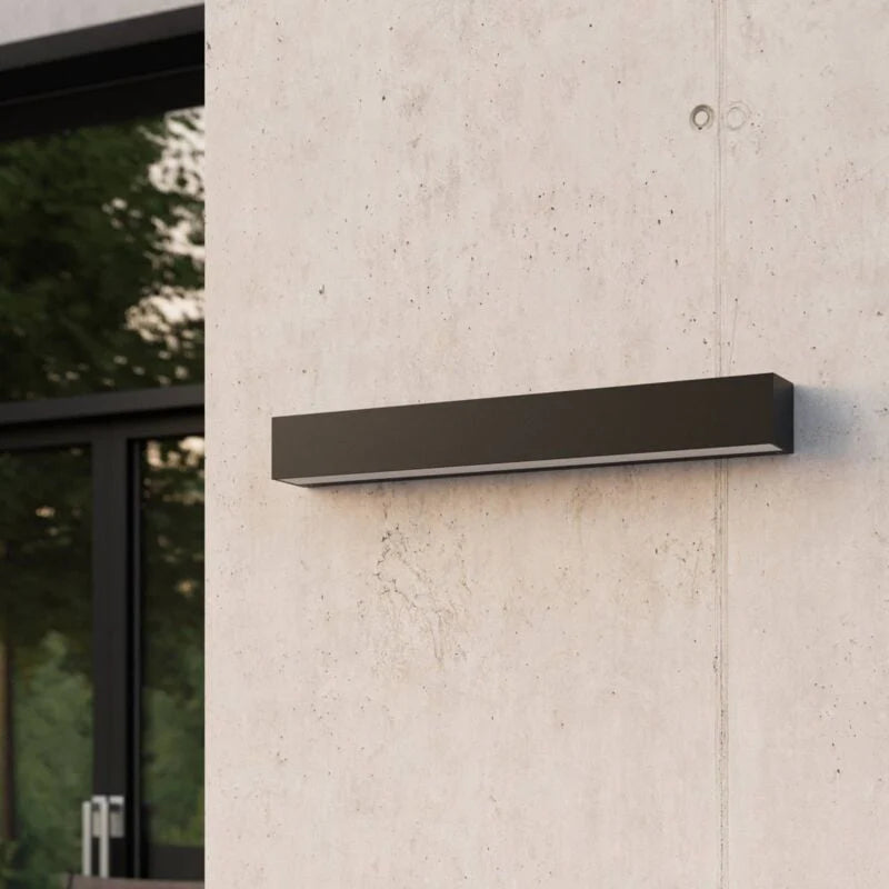 Modern Outdoor Wall Light, Waterproof LED Garden & Porch Sconce