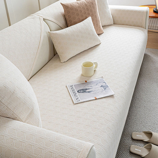 Jacquard Chenille Fabric Waterproof Oil-proof Couch Cover