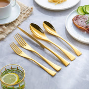  Jet Gold Cutlery Set-1