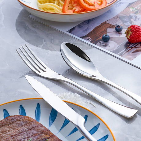  Jet Silver Cutlery Set-3
