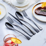  Jet Black Cutlery Set-2