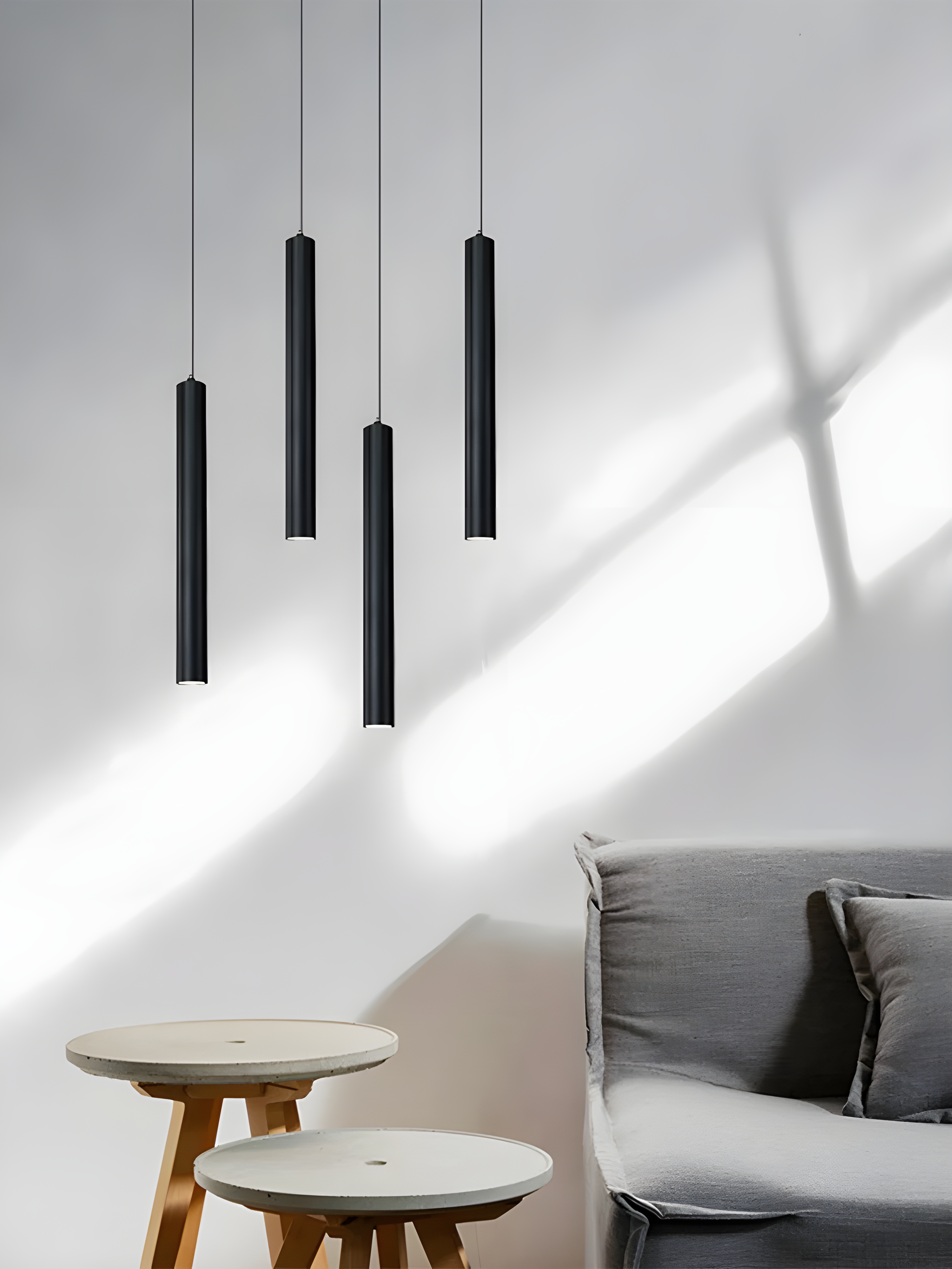 Modern Nordic Double Head LED Hanging Light