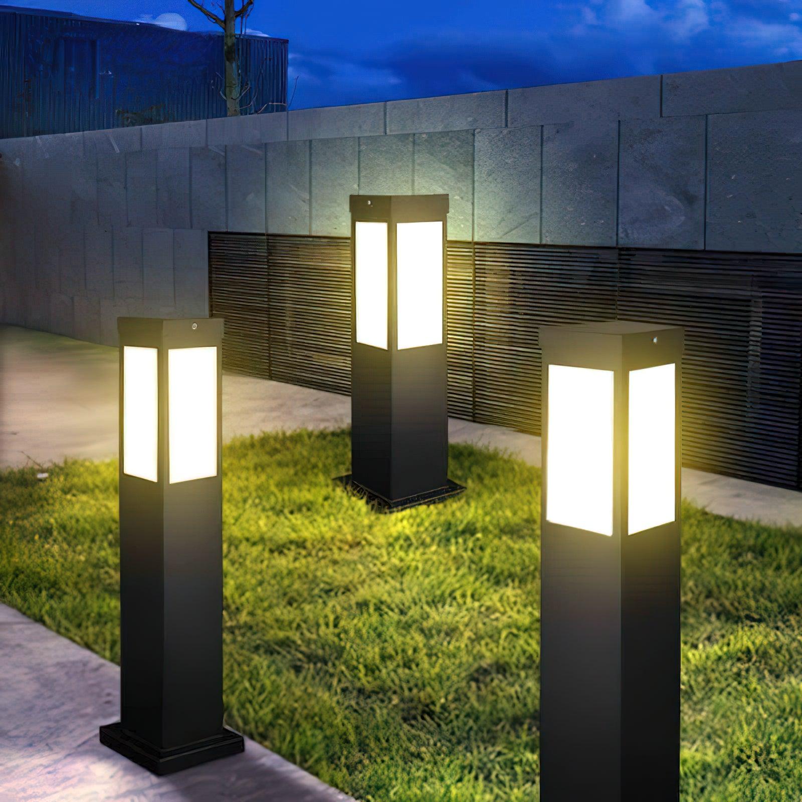 Modern Outdoor Bollard Light – Sleek Durable Weather-Resistant
