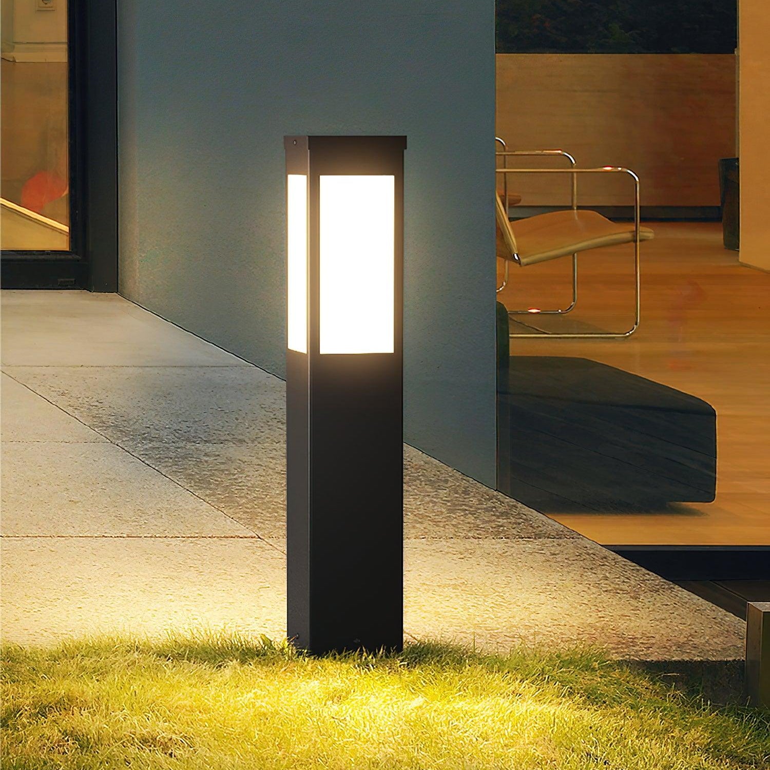 Modern Outdoor Bollard Light – Sleek Durable Weather-Resistant