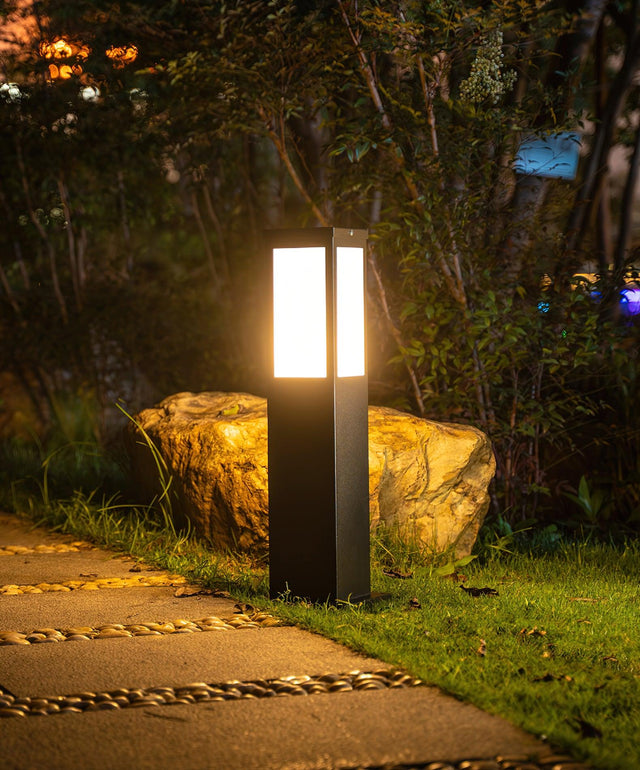 Modern Outdoor Bollard Light – Sleek Durable Weather-Resistant
