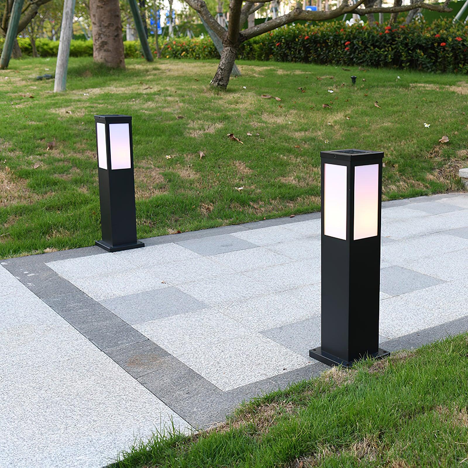 Modern Outdoor Bollard Light – Sleek Durable Weather-Resistant