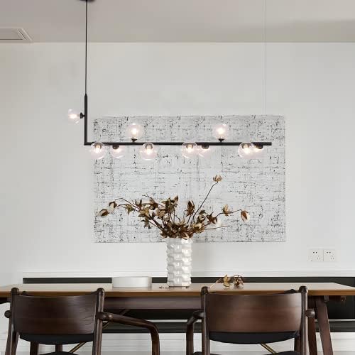 Nordic Bubble Ceiling Light – Modern Glass Globe Pendant for Kitchen & Living Room