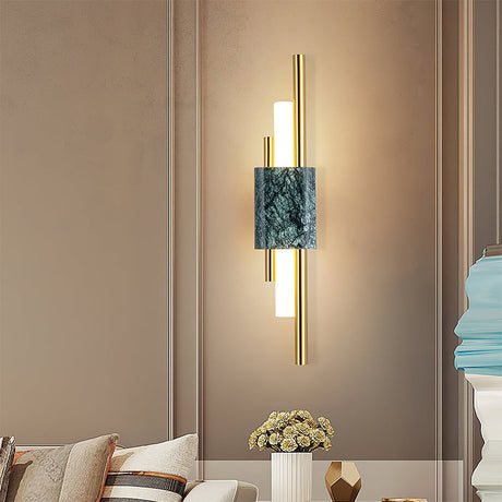 Marble Contemporary LED Wall Lights For Living Room 2