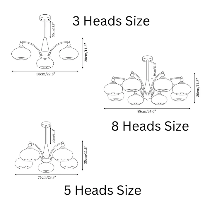 Retro Melodica Chandelier – Victorian Elegance with Modern Craftsmanship