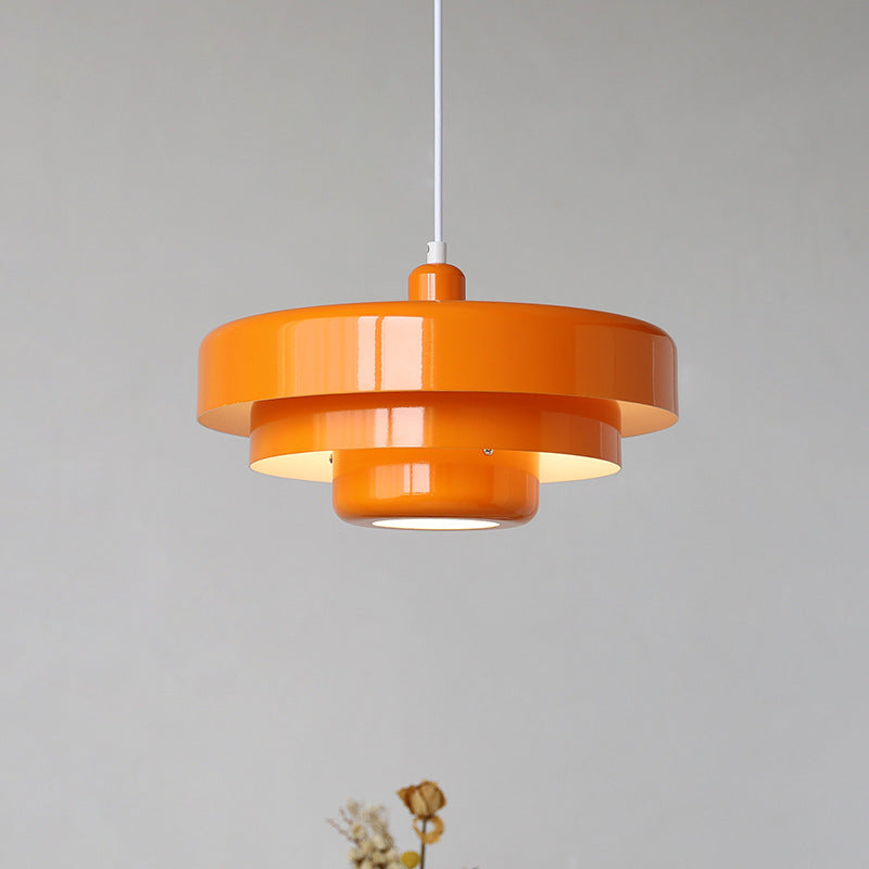 Mid-century Single Head Bauhaus Iron Pendant Lamp 1